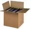 smartboxpro Carton d'expédition de classeur, marron, pour 4-