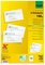 sigel Cartes de visite 3C, 85 x 55 mm, 250 g/m2, extra blanc