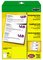 sigel cartes de correspondance PC, format DL, 185g/m2, blanc