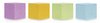 magnetoplan Aimant néodyme Wood Series Cube, coloré