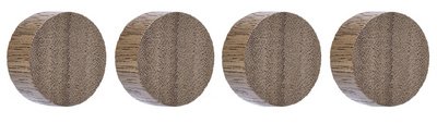 magnetoplan Aimant néodyme Circle Wood Series, noyer