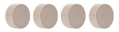magnetoplan Aimant néodyme Circle Wood Series, noyer
