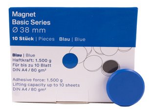 magnetoplan Aimant rond "Basic", 32 mm, vert