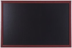 Bi-Office Tableau noir, cadre noir, 600 x 400 mm