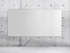 ARCHYI. Tableau blanc mural, panneau sans cadre, 600x450 mm