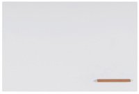Bi-Office Tableau blanc mural LOOP, laqué, 1.800 x 1.000 mm