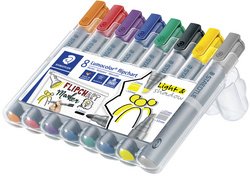 STAEDTLER Lumocolor Marqueur de conférence 356/356B, étui 8