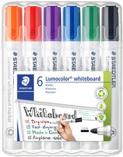 STAEDTLER Marqueur tableau blanc 351 Lumocolor, étui de 4