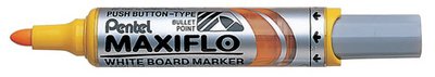Pentel Marqueur pour tableau blanc MAXIFLO MWL5M, noir