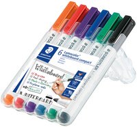 STAEDTLER Marqueur pour tableau blanc Lumocolor, set de 4