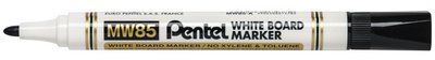 Pentel Marqueur pour tableau blanc MW85, pointe ogive, noir