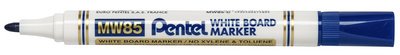 Pentel Marqueur pour tableau blanc MW85, pointe ogive, rouge