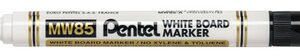 Pentel Marqueur pour tableau blanc MW85, pointe ogive, rouge