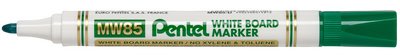 Pentel Marqueur pour tableau blanc MW85, pointe ogive, rouge