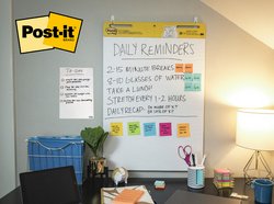 Post-it Bloc de conférence "Wall Pad", 508 x 584 mm, blanc