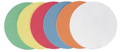 FRANKEN Carte de présentation, rond, diamètre: 140 mm