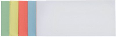 FRANKEN Carte de présentation, 95 x 205 mm, assorti