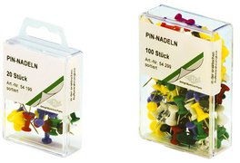 WEDO Punaise, assorti, grand paquet