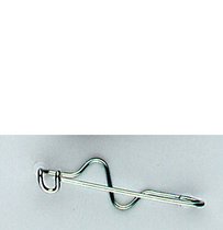 DURABLE Porte-badge avec épingle torsadée, 90 x 54 mm