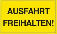 EXACOMPTA Hinweisschild "Notausgang", grün/weiß