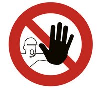 EXACOMPTA Plaque de signalisation "Interdit de fumer"