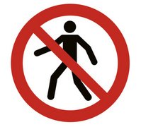 EXACOMPTA Plaque de signalisation "Interdit de fumer"