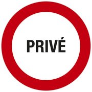 EXACOMPTA Panneau de signalisation "Ne pas stationner"