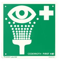 CEDERROTH Panneau de signalisation "Douche oculaire"