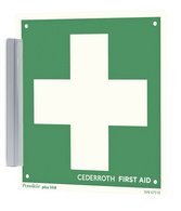 CEDERROTH Support pour panneau de signalisation, autocollant