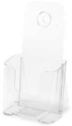 deflecto Porte-brochures, incliné, A5 portrait, transparent