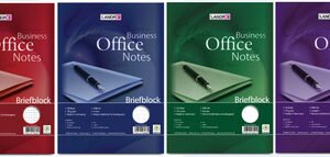 LANDRÉ Bloc de correspondance "Business Office notes" A4,