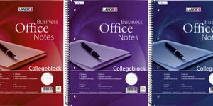 LANDRÉ Bloc à spirale "Business Office Notes", A4, ligné,