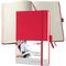 sigel Carnet de notes Conceptum, A5, quadrillé, rouge