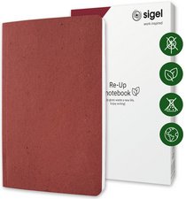 sigel Carnet de notes Re-Up, A5, quadrillé, vert mousse