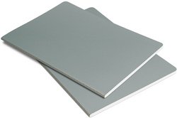 sigel Carnet Linescape, A5, quadrillé, gris foncé / gris