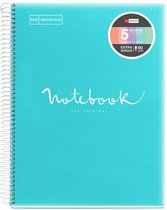 MIQUELRIUS Cahier à spirale "Notebook EMOTIONS", A5, marine