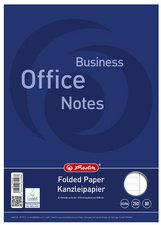 herlitz Copies doubles, format A3/format A4, ligné/marge