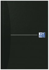 Oxford Carnet de notes "Smart Black", relié, A5, quadrillé
