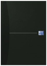 Oxford Carnet de notes "Smart Black" - relié, A4, uni