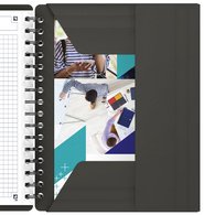 Oxford International Cahier "MEETINGBOOK", quadrillé, A5+