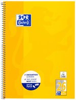 Oxford Cahier à spirale, A4+, uni, 160 pages, orange