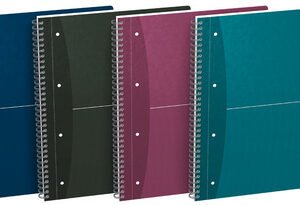 Oxford Cahier à spirale "Essentials", A4+, quadrillé