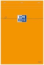 Oxford Bloc-notes, A4, Seyès, 80 feuilles, orange