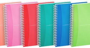 Oxford Cahier à spirale "My Colours", A5, ligné