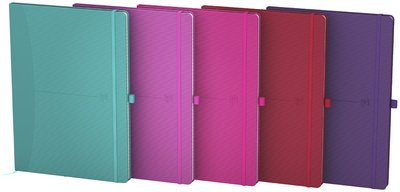 Oxford Carnet de notes "Signature", B5, quadrillé, couleurs