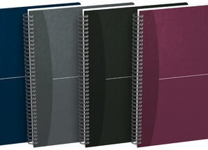 Oxford Carnet à spirale "Essentials" B5 180 pages, quadrillé