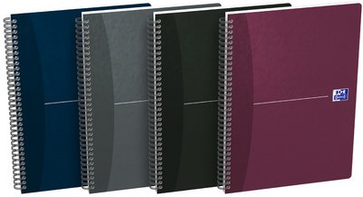 Oxford Carnet à spirale "Essentials", B5, 180 pages, ligné