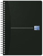 Oxford Cahier à reliure spirale "Smart Black", A5, noir