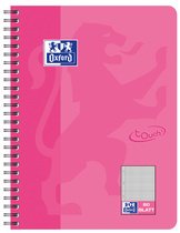Oxford Cahier spiralé Touch, B5, pointillé, 160 pages