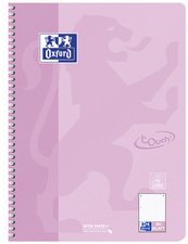 Oxford Cahier Touch pastel, A4, quadrillé